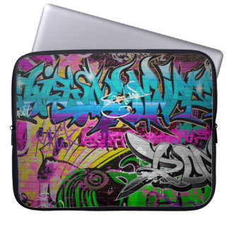 Housse Pour Ordinateur Portable Graffiti mur d'art urbain, art, mur, grafiti, g