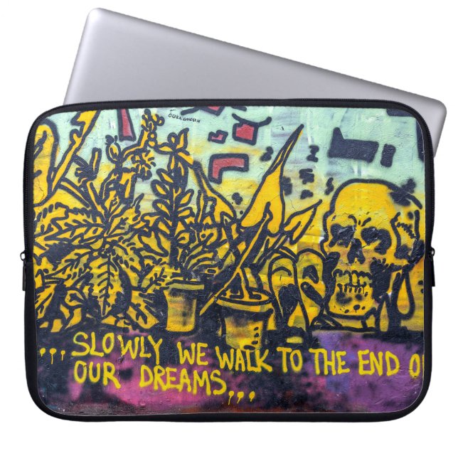 Housse Pour Ordinateur Portable Graffiti urbain Art Abstrait (Devant)