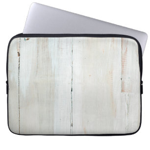 Housse Pour Ordinateur Portable Graine blanche en bois blanc de la graine