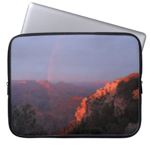 Housse Pour Ordinateur Portable Grand Canyon Sunset Arc-en-ciel