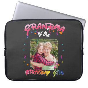 Housse Pour Ordinateur Portable Grand-mère de la fille d'anniversaire Anniversaire