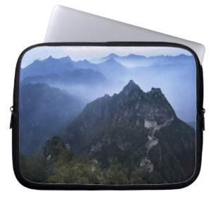 Housse Pour Ordinateur Portable Grande Muraille dans la brume du matin, Chine