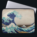 Housse Pour Ordinateur Portable Grande vague d'Hokusai au large de Kanagawa. art j<br><div class="desc">Katsushika Hokusai "The Great Wave off Kanagawa" manche portable. illustration japonaise vintage.</div>