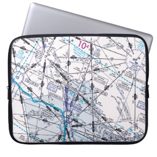 Housse Pour Ordinateur Portable Graphique aéronautique