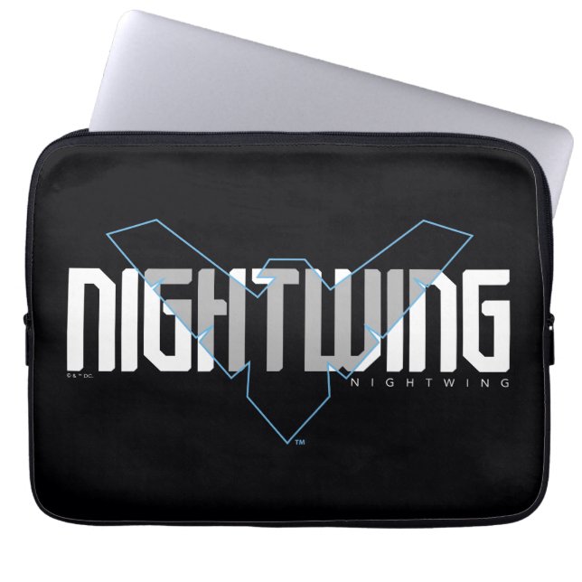 Housse Pour Ordinateur Portable Graphique de nom high-tech Nightwing (Devant)