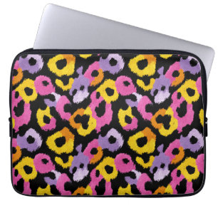 Housse Pour Ordinateur Portable Gras Empreinte de léopard Retro Glam y2k esthétiqu