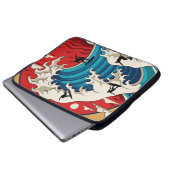 Housse Pour Ordinateur Portable great wave hokusai (Devant bas)