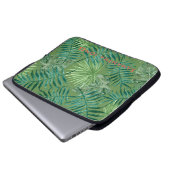 Housse Pour Ordinateur Portable Green Palm Tropical Feuille tendance (Devant bas)