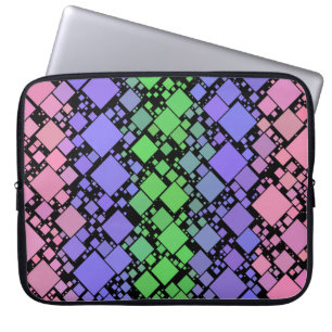 Housse Pour Ordinateur Portable Groovy Boho Rétro Mod Géométrique Fierté Trigender