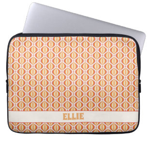 Housse Pour Ordinateur Portable Groovy, motif de style années 70