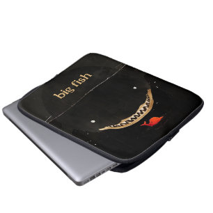 Housse Pour Ordinateur Portable Gros requin foncé