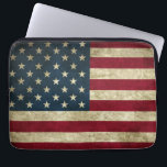 Housse Pour Ordinateur Portable Grunge American Flag<br><div class="desc">Grunge American Flag.Un cadeau parfait pour la maison,  le bureau ou la décoration.</div>