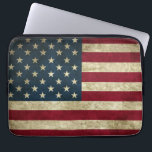 Housse Pour Ordinateur Portable Grunge American Flag<br><div class="desc">Grunge American Flag.Un cadeau parfait pour la maison,  le bureau ou la décoration.</div>