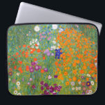 Housse Pour Ordinateur Portable Gustav Klimt : Jardin d'agrément<br><div class="desc">Une belle douille classique d'ordinateur portable comportant un jardin d'agrément coloré, peint par le peintre symboliste autrichien Gustav Klimt.</div>