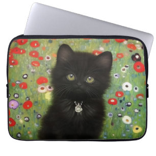 Housse Pour Ordinateur Portable Gustav Klimt Kitten