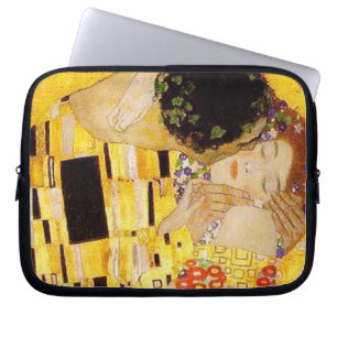 Housse Pour Ordinateur Portable Gustav Klimt La Peinture Classique Du Kiss