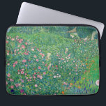 Housse Pour Ordinateur Portable Gustav Klimt - Paysage du jardin italien<br><div class="desc">Jardin italien / Paysage horticole italien - Gustav Klimt,  Huile sur toile,  1913</div>