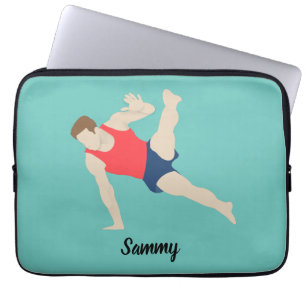 Housse Pour Ordinateur Portable Gymnaste masculin