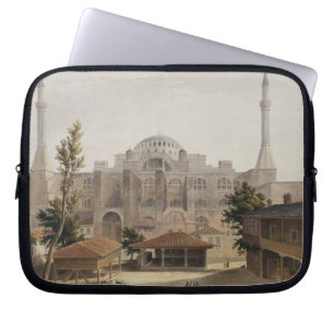 Housse Pour Ordinateur Portable Haghia Sophia, Constantinople, pub. 1852 (couleur