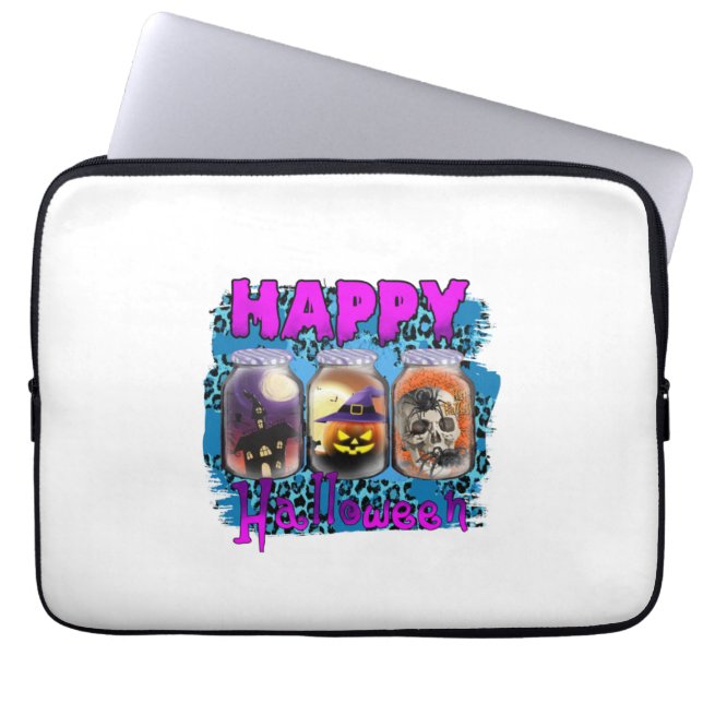 Housse Pour Ordinateur Portable Halloween (Devant)