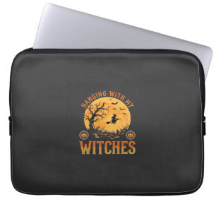 Housse Pour Ordinateur Portable Halloween avec mes sorcières