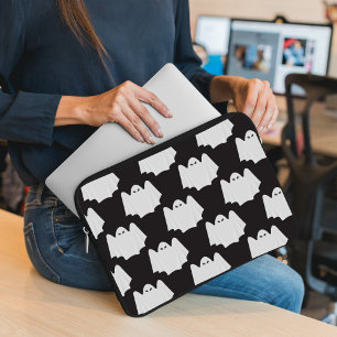 Housse Pour Ordinateur Portable Halloween, Fantôme Effrayant, Trick Or Treat, Hou