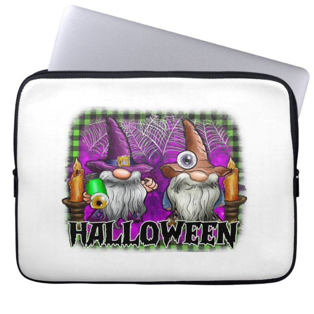 Housse Pour Ordinateur Portable Halloween Gnome (Devant)