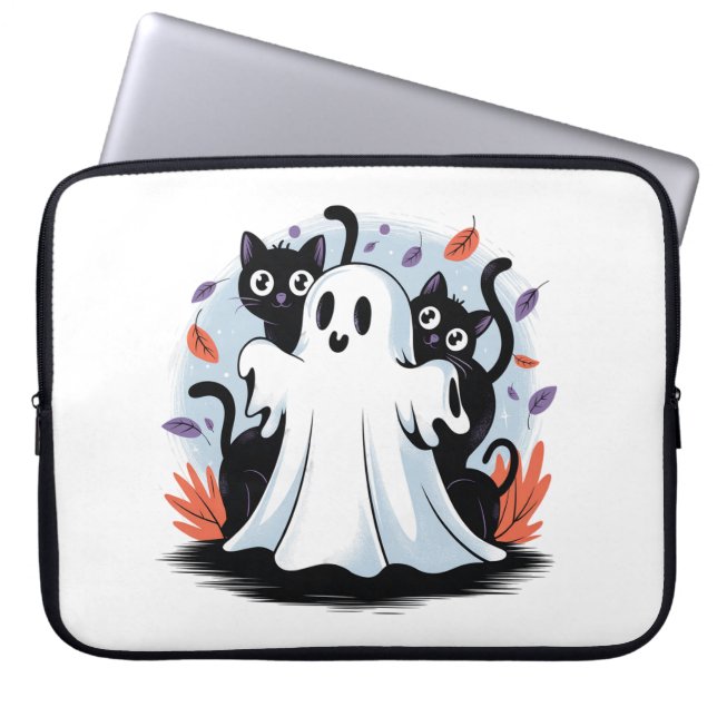 Housse Pour Ordinateur Portable Halloween Night Prowl (Devant)