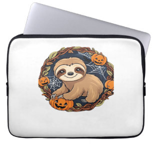 Housse Pour Ordinateur Portable Halloween, Sloth, 31 octobre, Thanksgiving Class