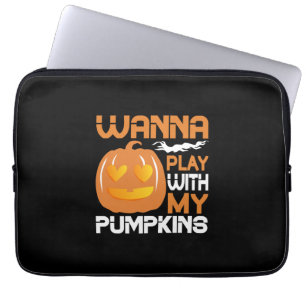 Housse Pour Ordinateur Portable Halloween Wanna Play