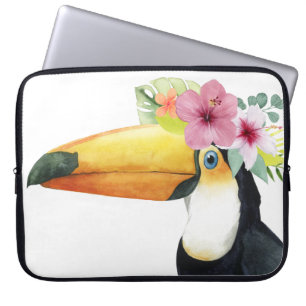 Housse Pour Ordinateur Portable Halo tropical - Toucan