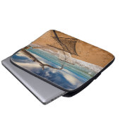 Housse Pour Ordinateur Portable Hamac sur le rivage (Devant bas)