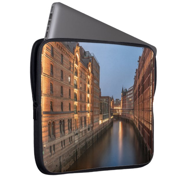 Housse Pour Ordinateur Portable Hambourg Allemagne (Devant droit)