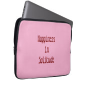 Housse Pour Ordinateur Portable Happiness in Solitude Electronics Bag (Devant droit)