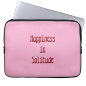 Housse Pour Ordinateur Portable Happiness in Solitude Electronics Bag (Devant)