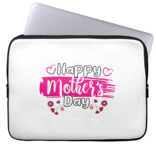Housse Pour Ordinateur Portable Happy Mother's Day 2025 Tshirt pour Femmes Maman G