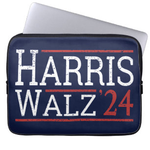 Housse Pour Ordinateur Portable Harris Walz Election 2024 I