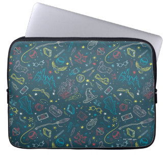 Housse Pour Ordinateur Portable HARRY POTTER™ Artefacts Line Art Motif