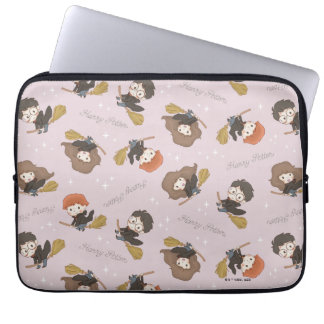 Housse Pour Ordinateur Portable HARRY POTTER™, Hermione & Ron Flying Motif