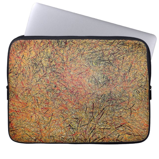 Housse Pour Ordinateur Portable Herbe de champ (Devant)