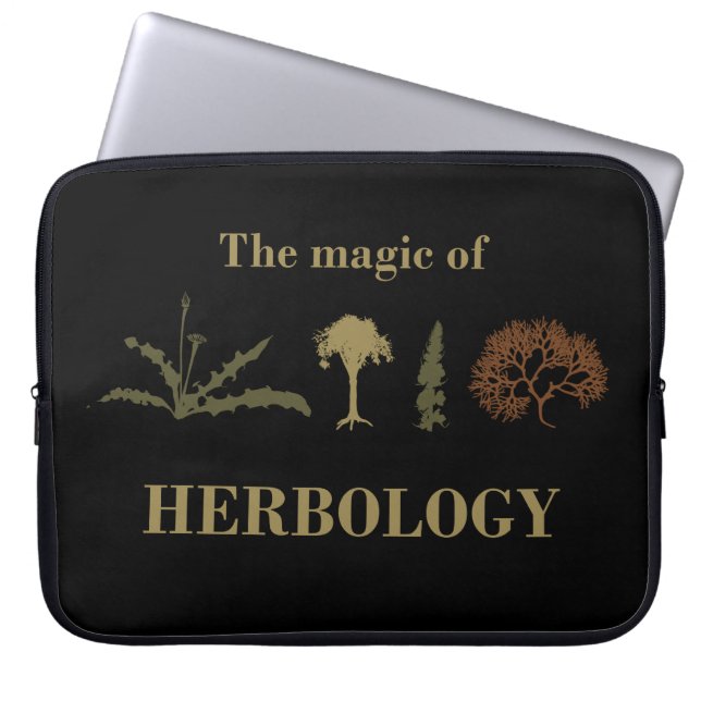 Housse Pour Ordinateur Portable herbologie (Devant)