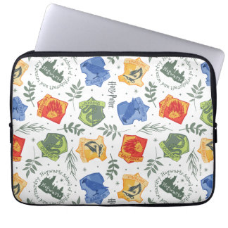 Housse Pour Ordinateur Portable Hérbologie magique HOGWARTS™ Maisons Motif