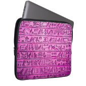 Housse Pour Ordinateur Portable Héroglyphes égyptiens antiques Manches d'ordinateu (Devant droit)