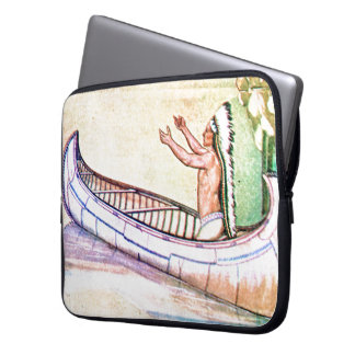 Housse Pour Ordinateur Portable Hiawatha Magic Canoe