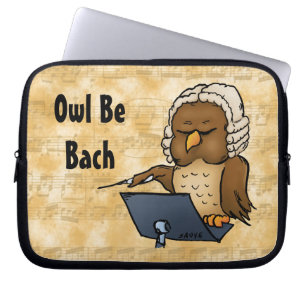 Housse Pour Ordinateur Portable Hibou sera de retour drôle dessin animé