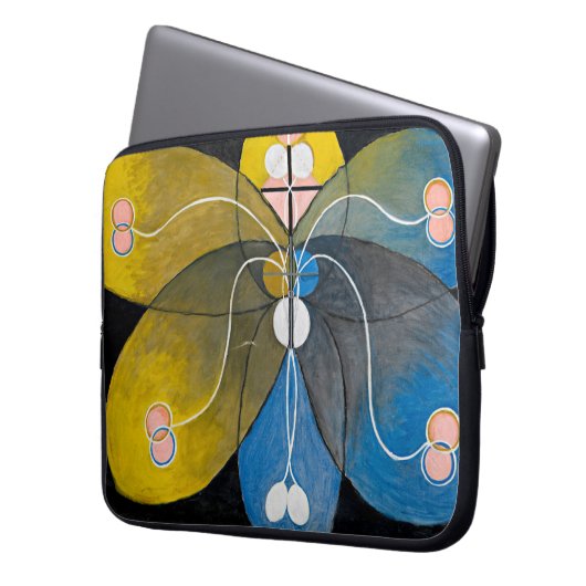 Housse Pour Ordinateur Portable Hilma af Klint - L'évolution, 9 (devant gauche)