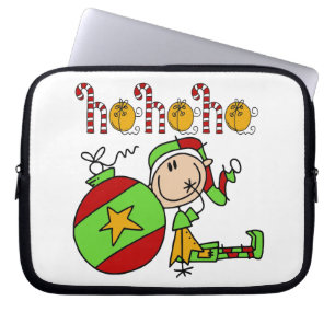 Housse Pour Ordinateur Portable Ho Ho Ho Vacances Cute Festif Elf