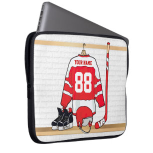 Housse Pour Ordinateur Portable Hockey sur glace du Jersey