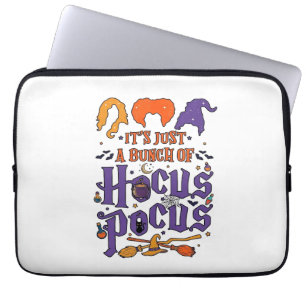Housse Pour Ordinateur Portable Hocus Pocus Halloween Sorcières Chaudron Balai Cha