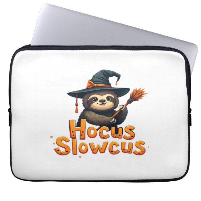 Housse Pour Ordinateur Portable Hocus Slowcus Amateurs de fentes Halloween tee tee (Devant)